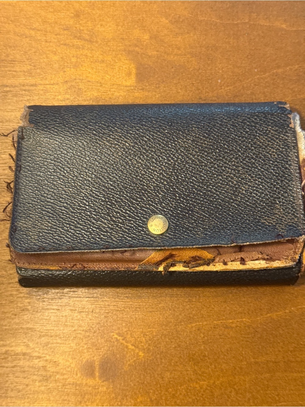 Louis Vuitton vintage long wallet | Authentic PA0031 March 2001| Repair Project